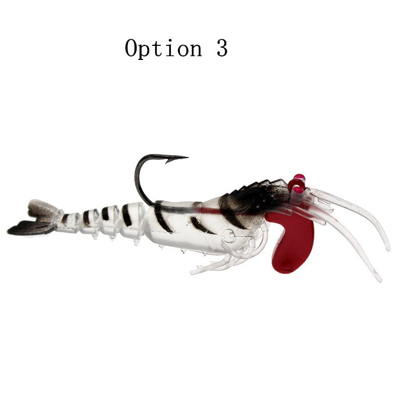 5pc 5.5g /13g bionic shrimp lure with hook