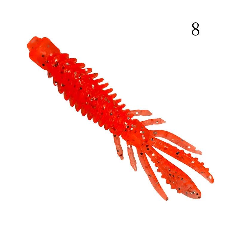 100 pc 1.8g 2.2g plastic lures soft baits