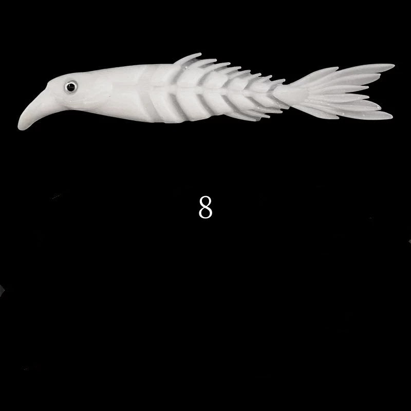 10 pc 3.5g 6g 10g 17.5g plastic lure soft bait