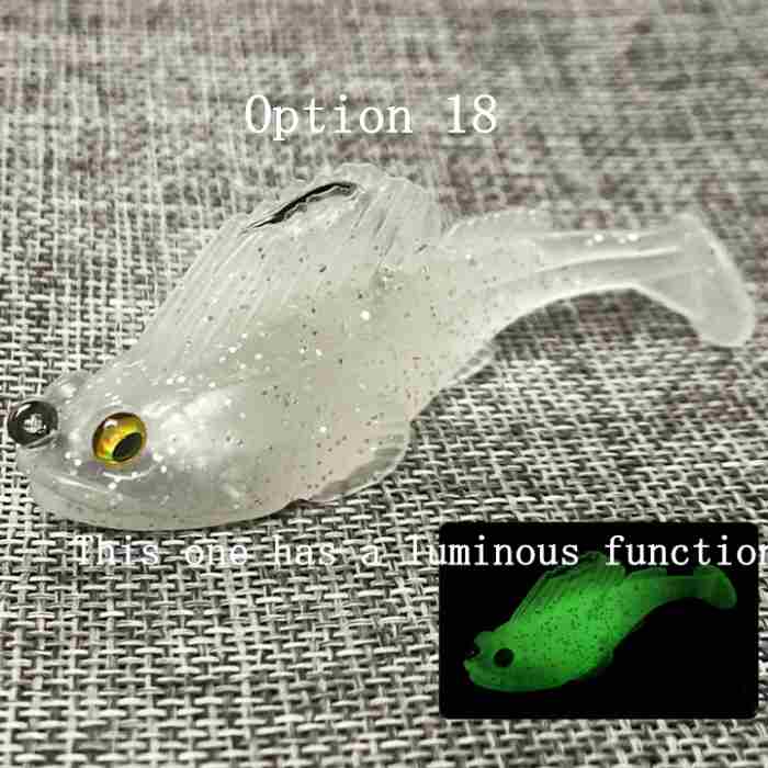 5pc 7g/ 10g/14g/20g mudskipper shaped lure soft bait