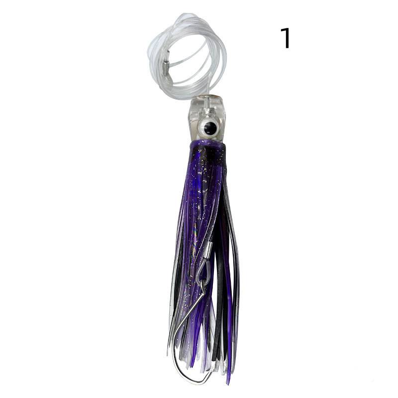 2pc 16cm/25cm Squid-shaped soft bait striped marlin lure Tuna Lure