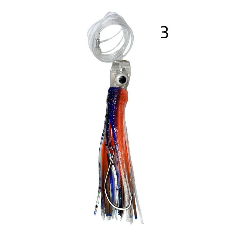2pc 16cm/25cm Squid-shaped soft bait striped marlin lure Tuna Lure