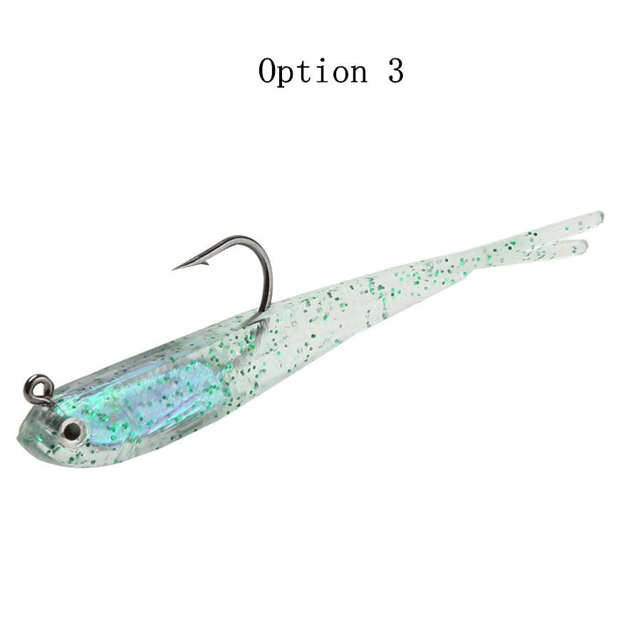 5pc 7.5cm/6.5g soft pvc lure
