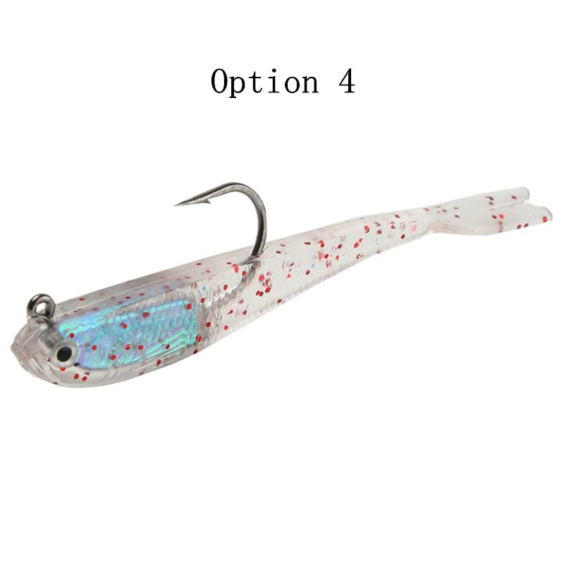 5pc 7.5cm/6.5g soft pvc lure