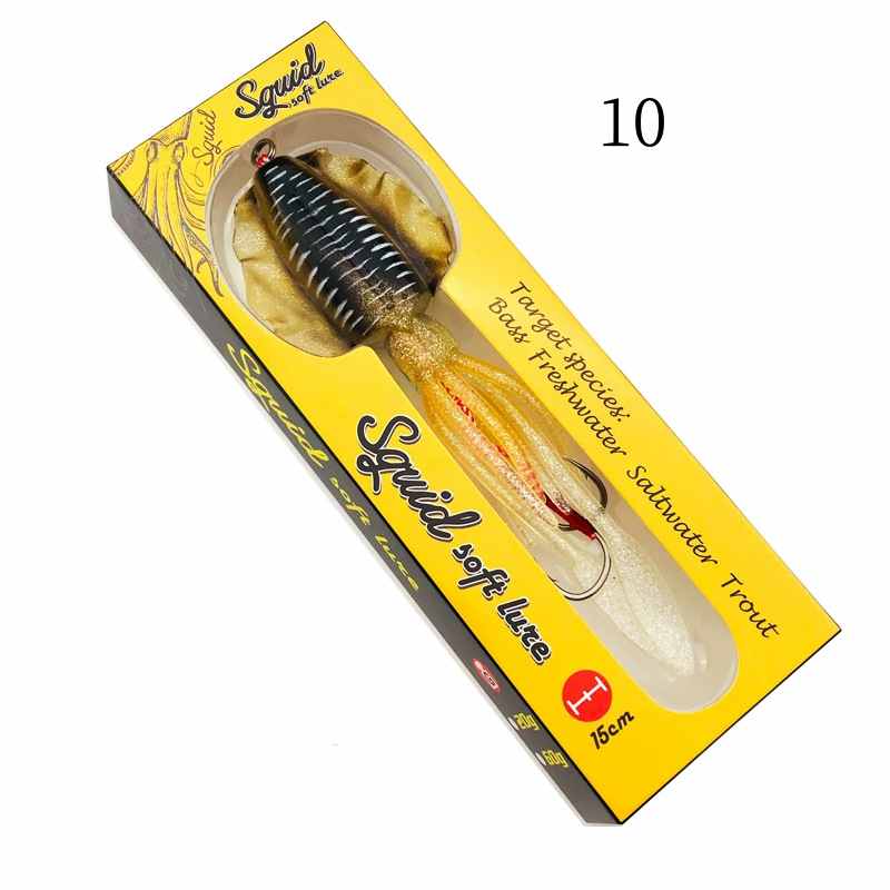 2 pc 60g 120g 150g deep sea large squid shaped lures