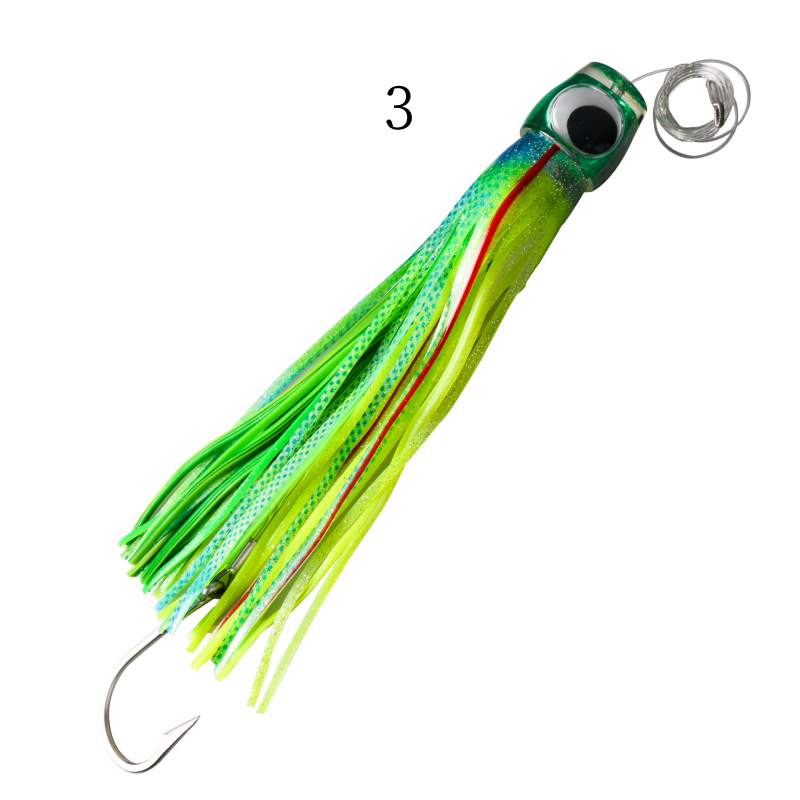 10 pc 34cm 260g Resin head Octopus Shape Trolling Lure