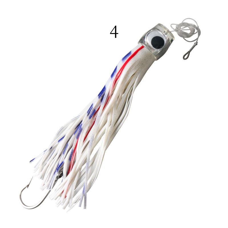 10 pc 34cm 260g Resin head Octopus Shape Trolling Lure