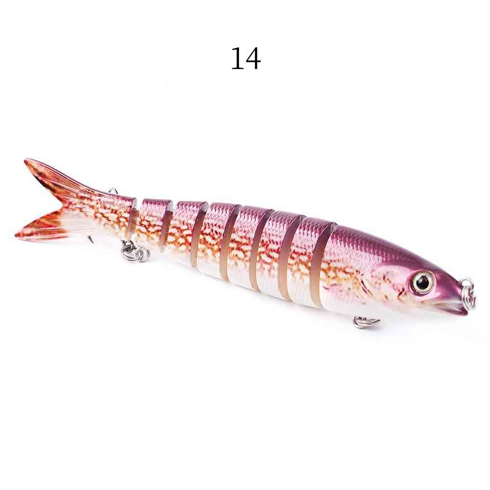 2pc 13.5cm 19g knotty Fish lure segment Hard Bait