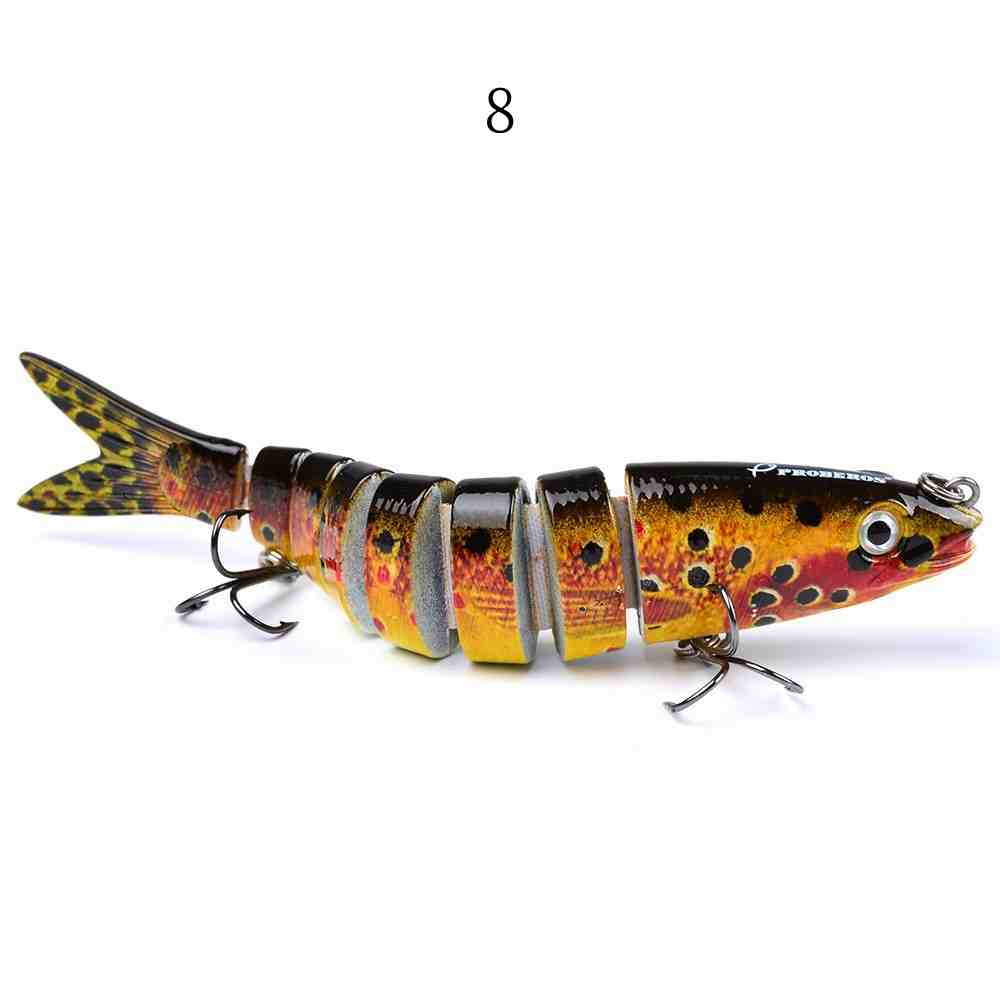 2pc 13.5cm 19g knotty Fish lure segment Hard Bait