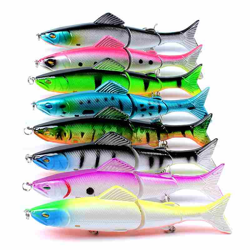 2pc 13cm 21g knotty Fish lure segment Hard Bait