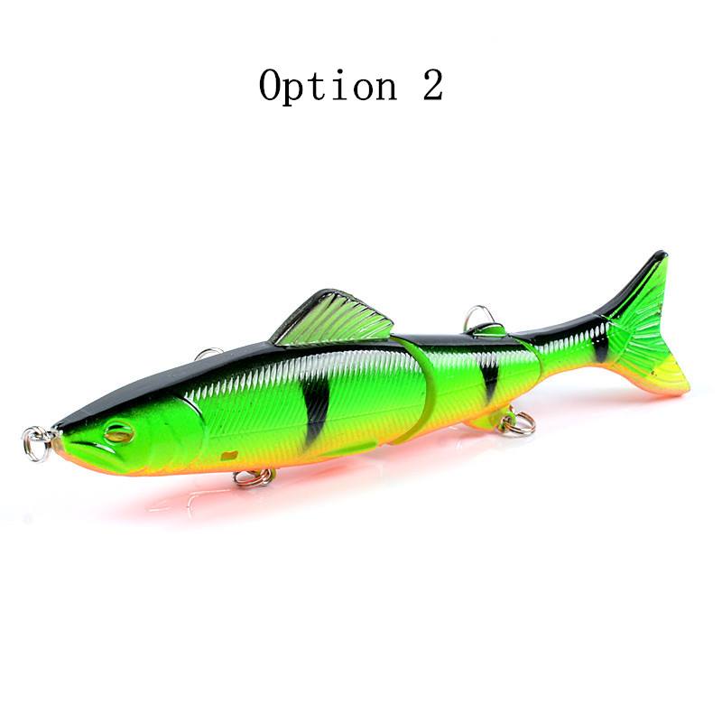 2pc 13cm 21g knotty Fish lure segment Hard Bait