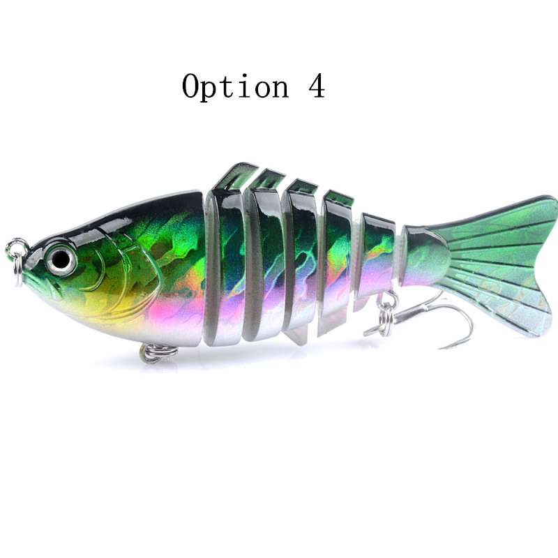 2pc knotty Fish lure 9.5cm 15g-segment Hard Bait