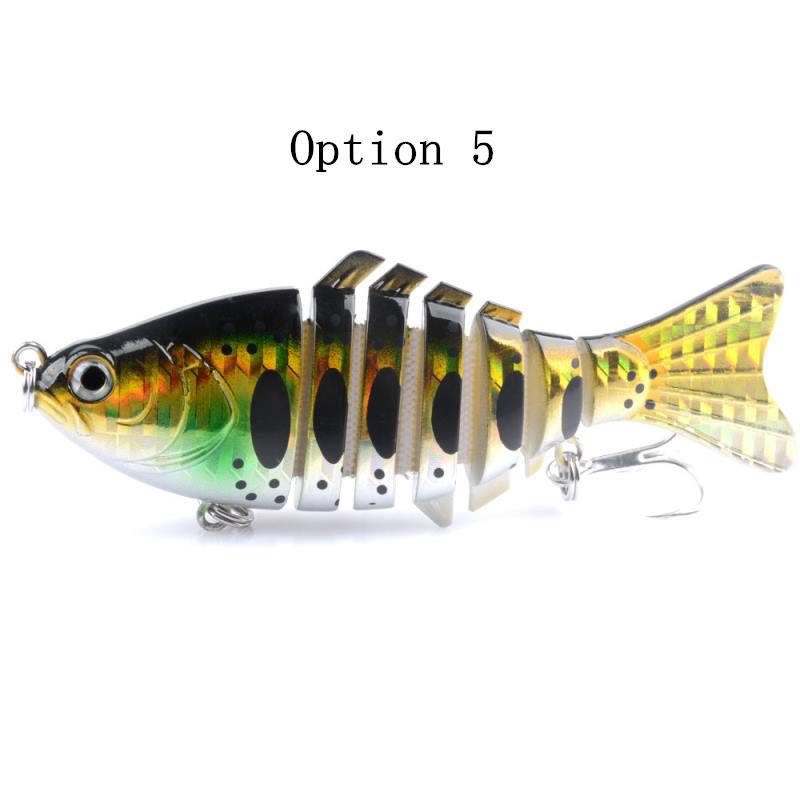 2pc knotty Fish lure 9.5cm 15g-segment Hard Bait