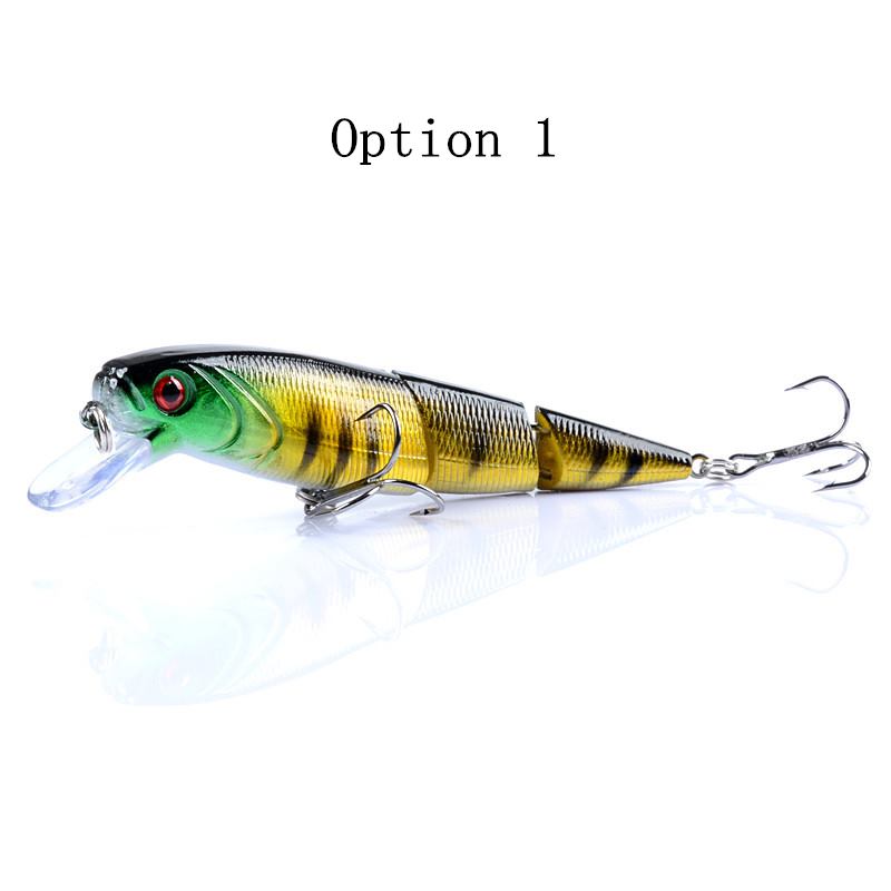 5 pcs 14g 10.5cm floating segment minnow lure