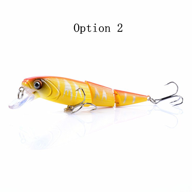 5 pcs 14g 10.5cm floating segment minnow lure