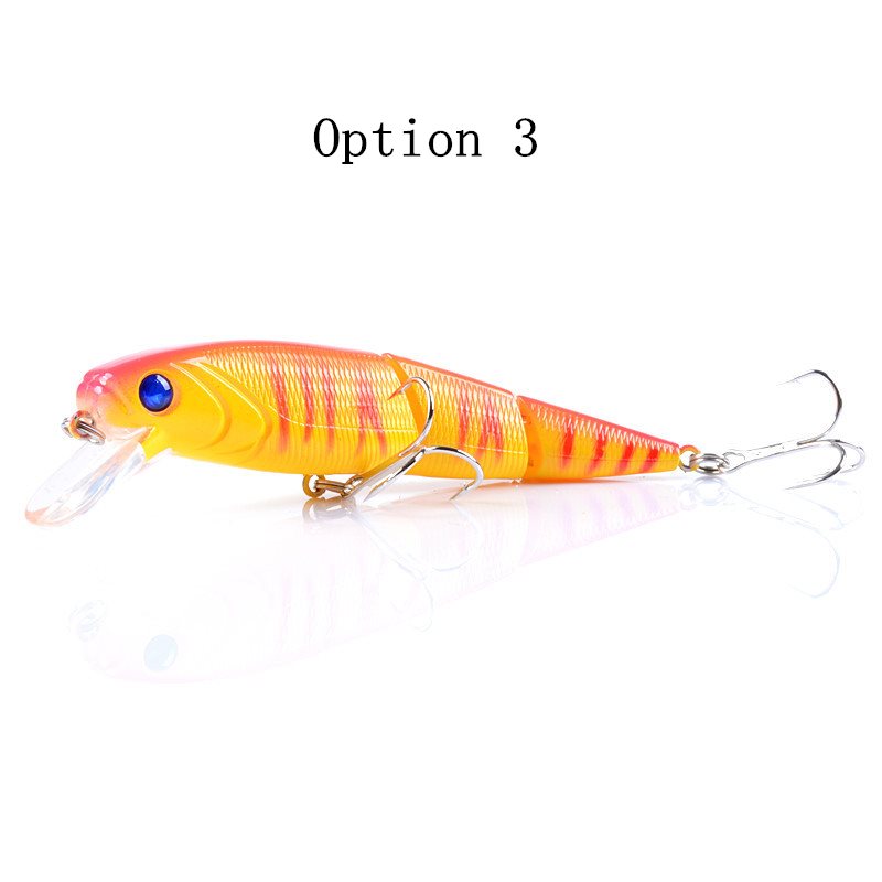 5 pcs 14g 10.5cm floating segment minnow lure