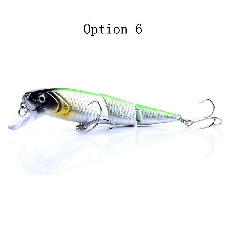 5 pcs 14g 10.5cm floating segment minnow lure