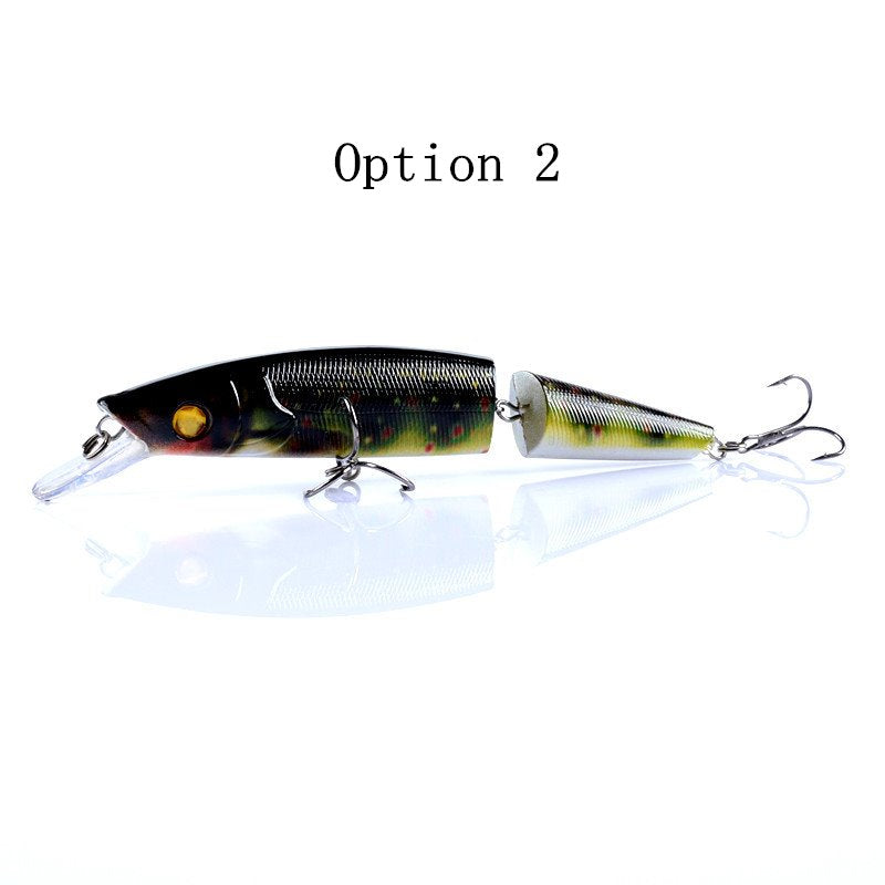 5 pcs 14cm 21.7g floating segment minnow lure