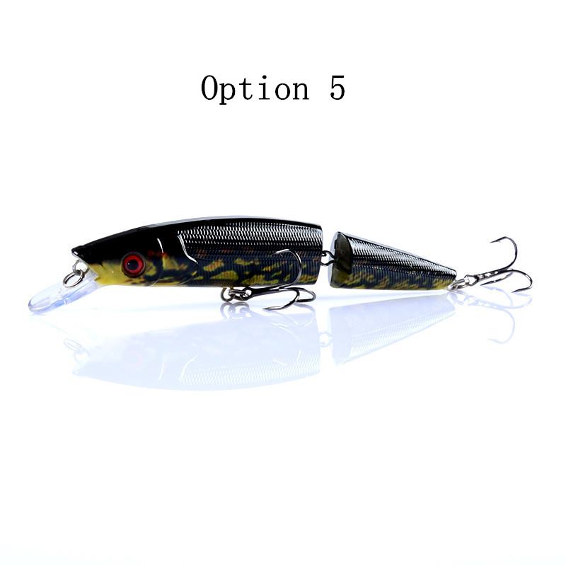 5 pcs 14cm 21.7g floating segment minnow lure