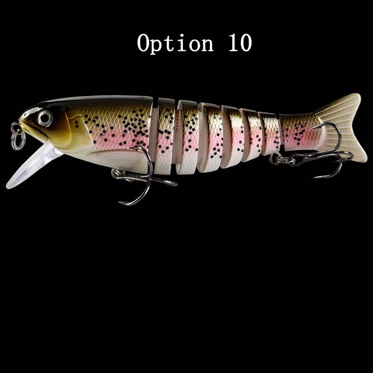 2pc knotty Fish lure 11cm 17g-segment Hard Bait