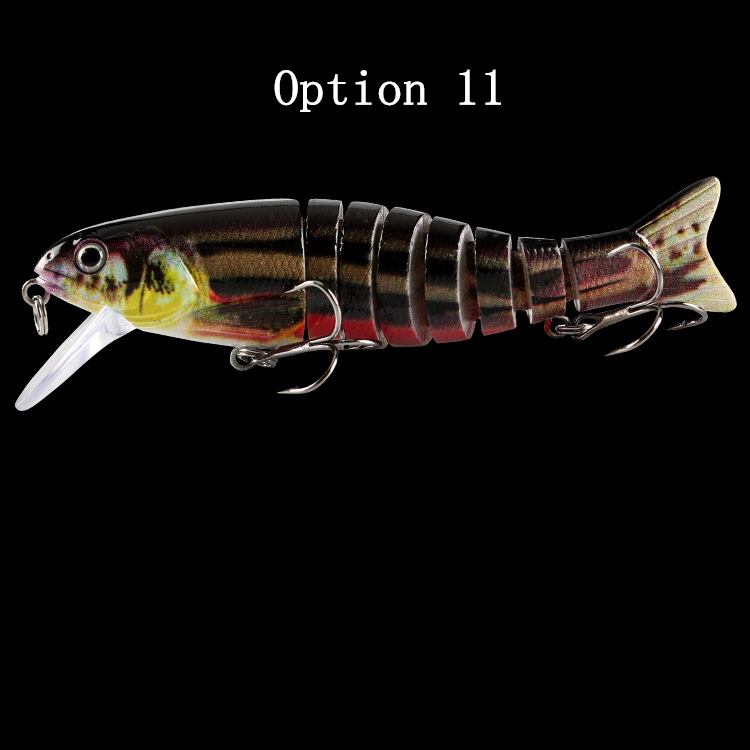 2pc knotty Fish lure 11cm 17g-segment Hard Bait