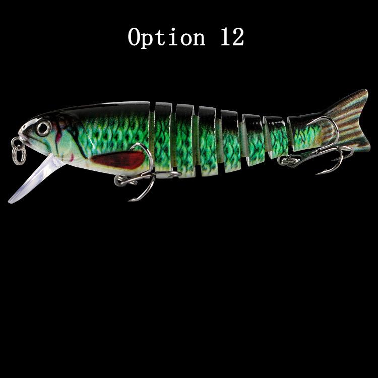 2pc knotty Fish lure 11cm 17g-segment Hard Bait