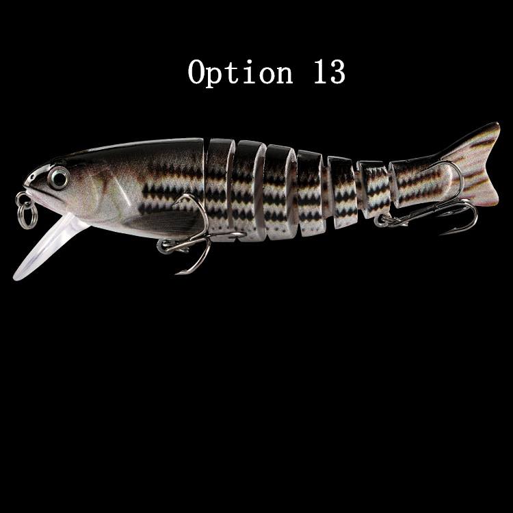2pc knotty Fish lure 11cm 17g-segment Hard Bait