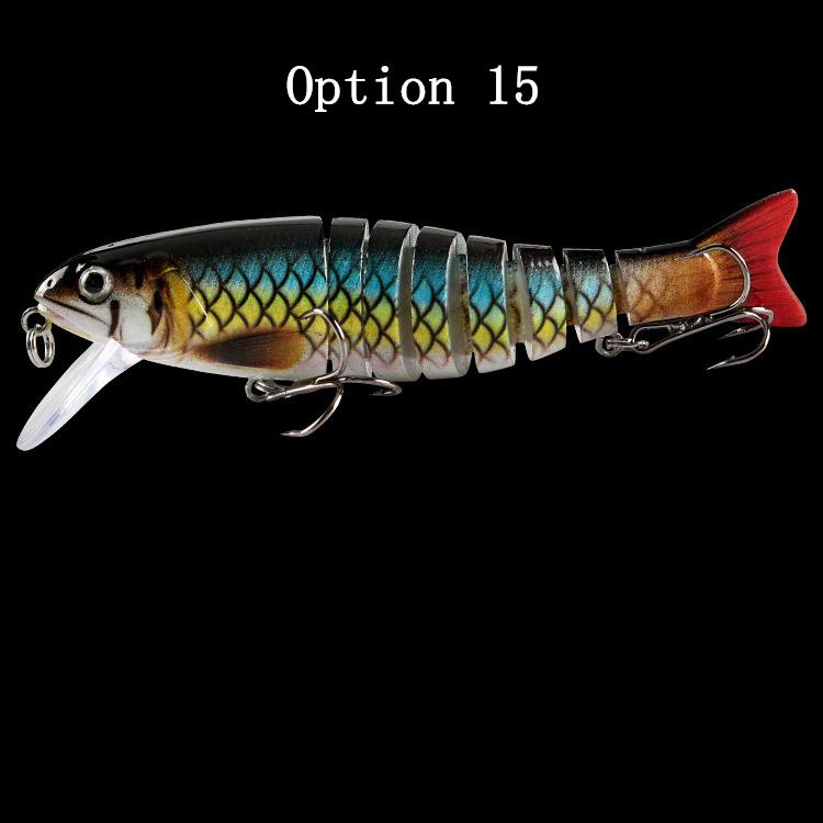 2pc knotty Fish lure 11cm 17g-segment Hard Bait