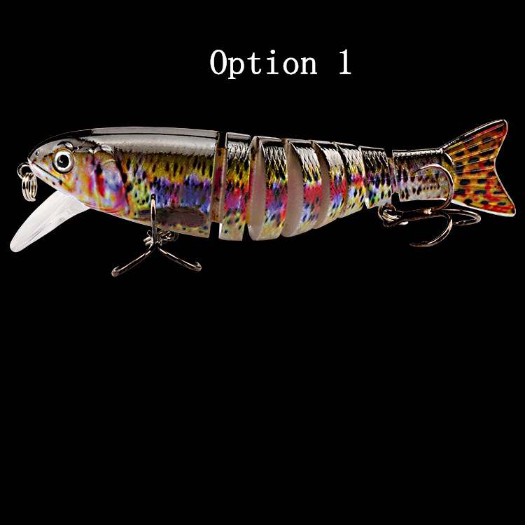 2pc knotty Fish lure 11cm 17g-segment Hard Bait
