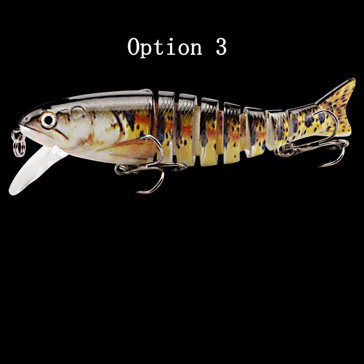 2pc knotty Fish lure 11cm 17g-segment Hard Bait