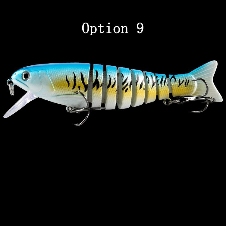 2pc knotty Fish lure 11cm 17g-segment Hard Bait