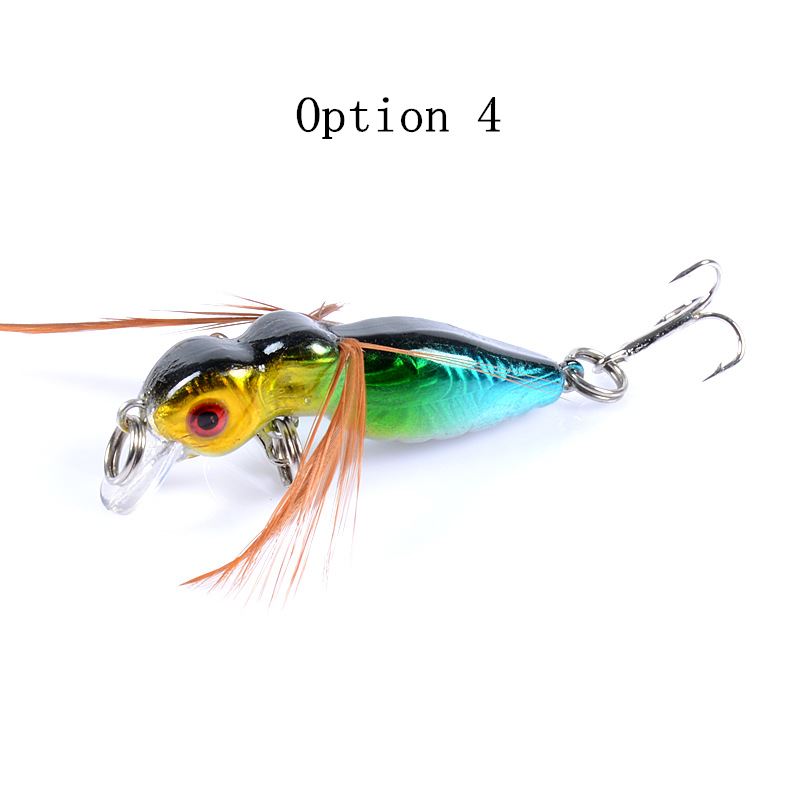 2 pcs 4.5cm 3.4g Bionic bait Ant-shaped lure