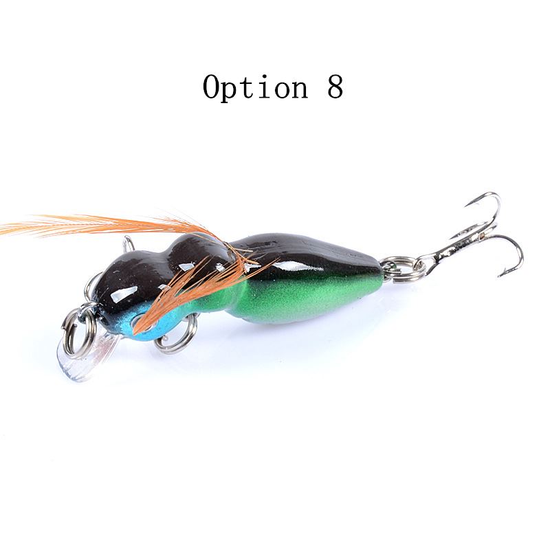 2 pcs 4.5cm 3.4g Bionic bait Ant-shaped lure