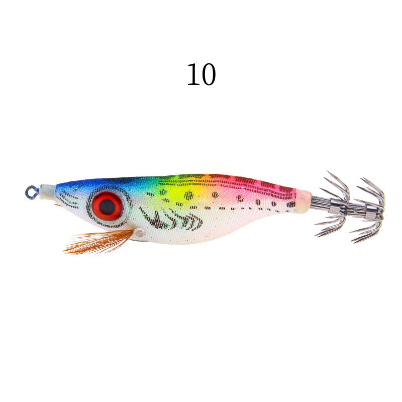 2pcs 10cm 9.2g hard shrimp lure with squid hook