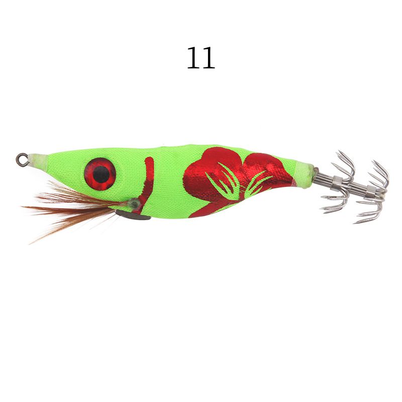 2pcs 10cm 9.2g hard shrimp lure with squid hook