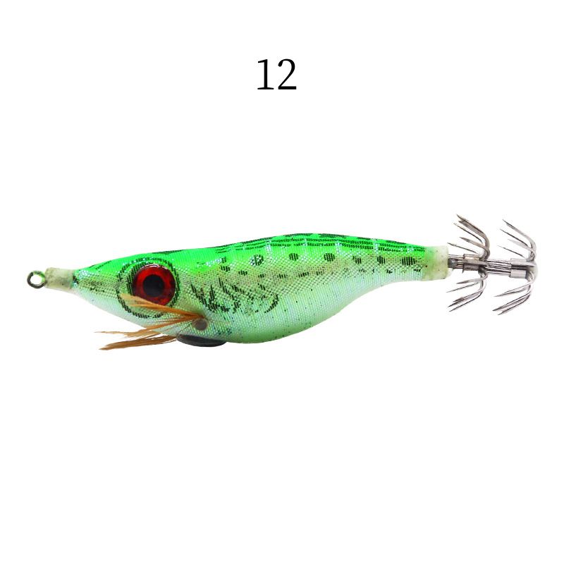 2pcs 10cm 9.2g hard shrimp lure with squid hook