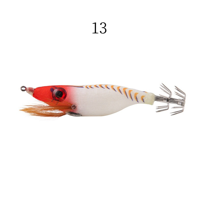 2pcs 10cm 9.2g hard shrimp lure with squid hook