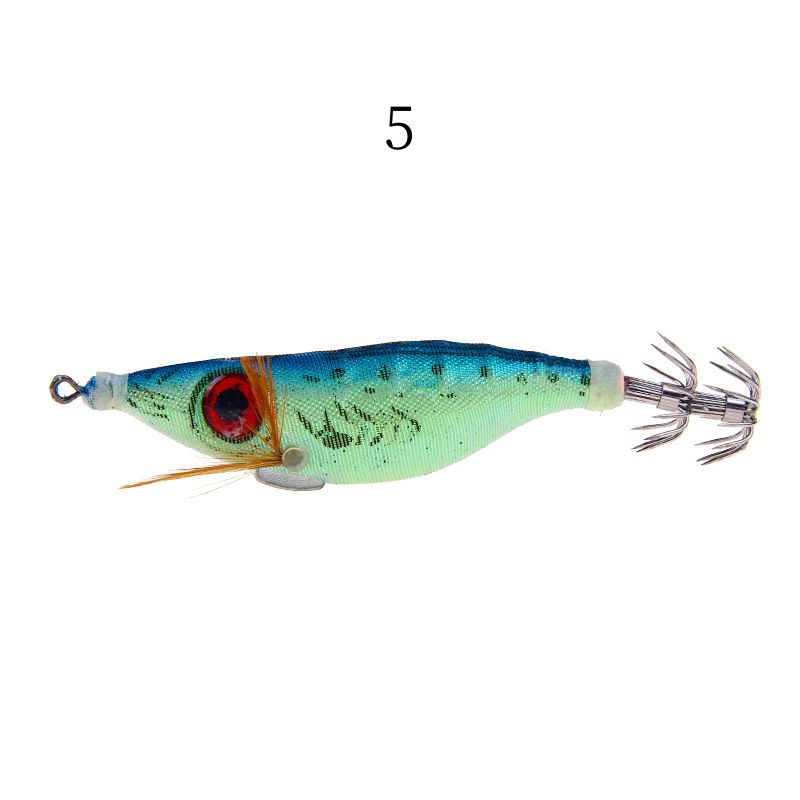 2pcs 10cm 9.2g hard shrimp lure with squid hook