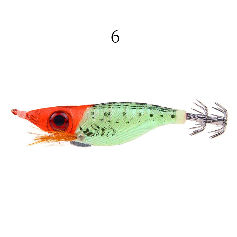 2pcs 10cm 9.2g hard shrimp lure with squid hook