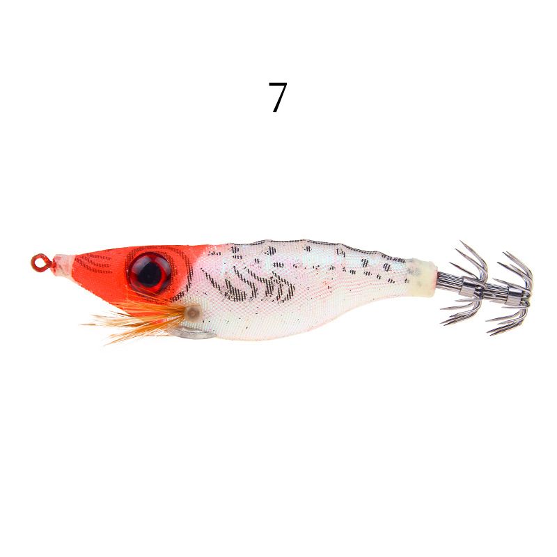 2pcs 10cm 9.2g hard shrimp lure with squid hook