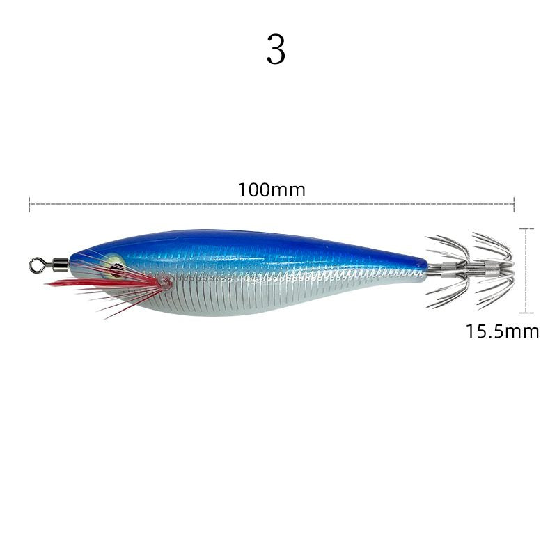 2pcs 10cm 10g Glow-in-the-dark shrimp with squid hook