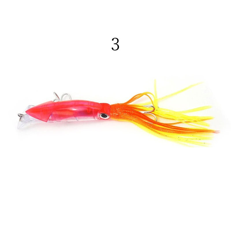 2 pcs 14cm 40g octopus shaped sea fishing lure bait