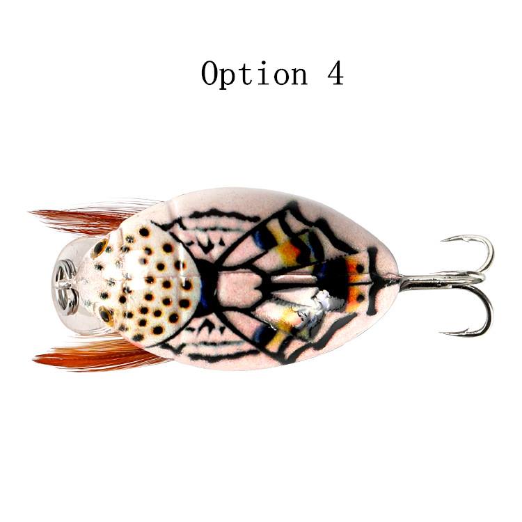 2 pcs 3.8cm 4g beetle Bionic Bait Painted Plastic Hard Bait