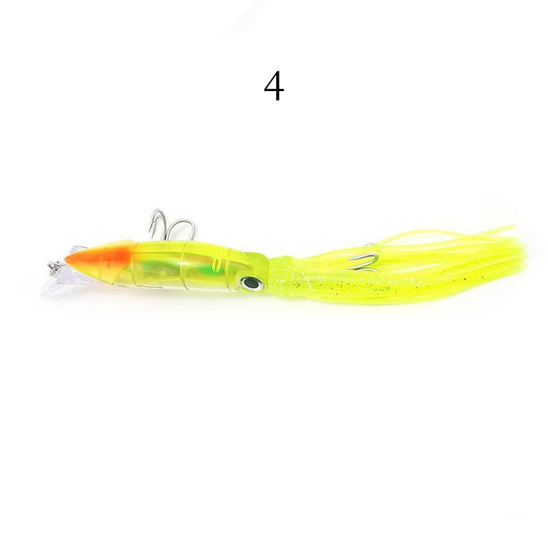 2 pcs 14cm 40g octopus shaped sea fishing lure bait