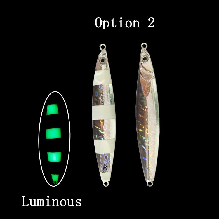 2pc 80/100/120/150/200/300/400g JIG metal lure