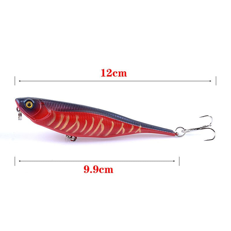 2pc 9.9cm 9.9g floating pencil lure