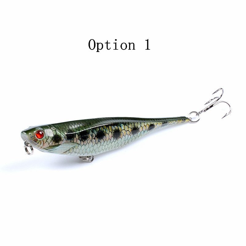 2pc 9.9cm 9.9g top water pencil lure