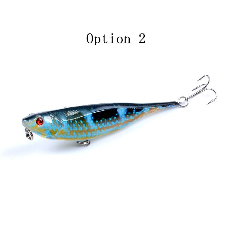 2pc 9.9cm 9.9g top water pencil lure