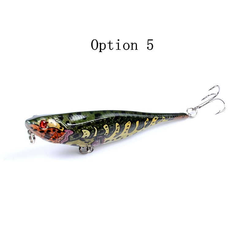 2pc 9.9cm 9.9g top water pencil lure
