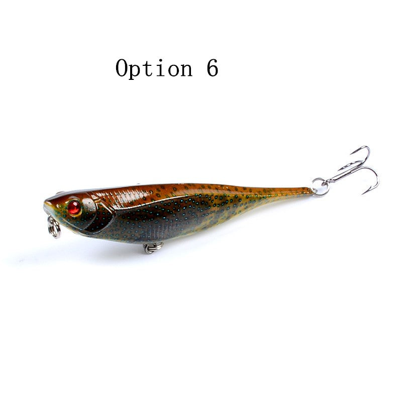 2pc 9.9cm 9.9g top water pencil lure